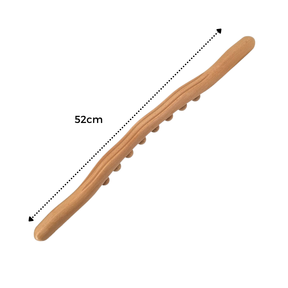 Masajeador muscular de madera natural - Ozerty