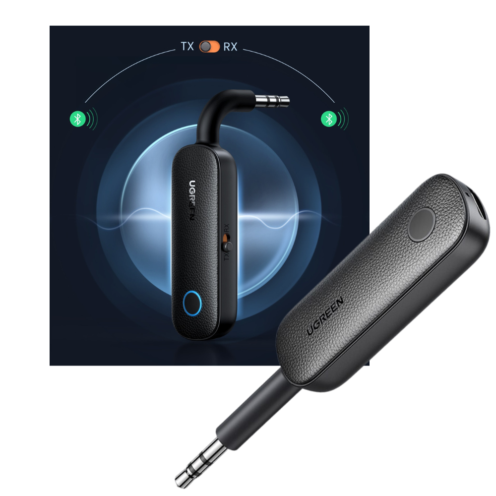 Adaptador bluetooth inalámbrico con conector de 3.5 mm - Ozerty