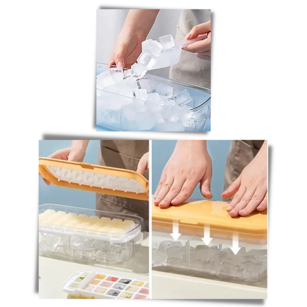 Molde de silicona para cubitos de hielo - Ozerty