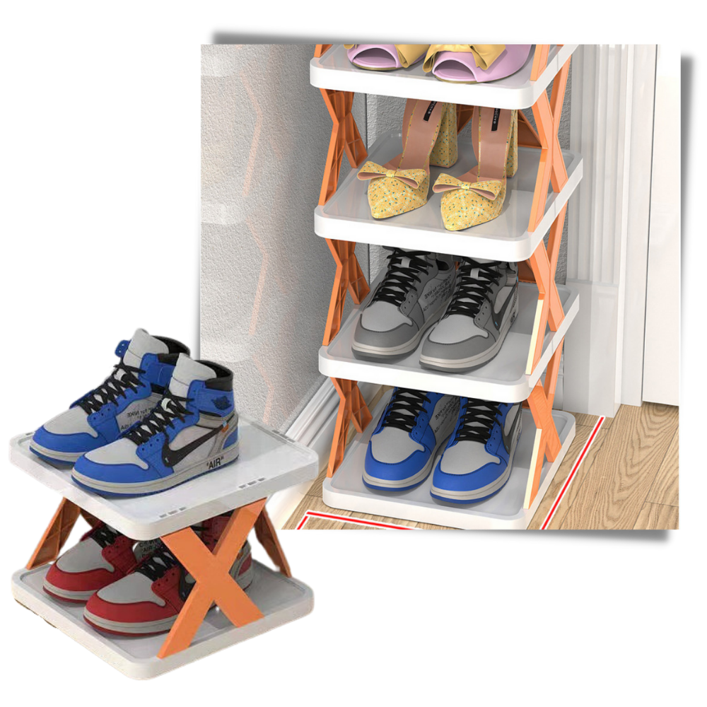 Estantería organizadora de zapatos de varias capas - Ozerty