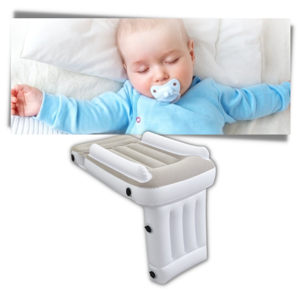 Cama de bebé con colchón hinchable  - Ozerty