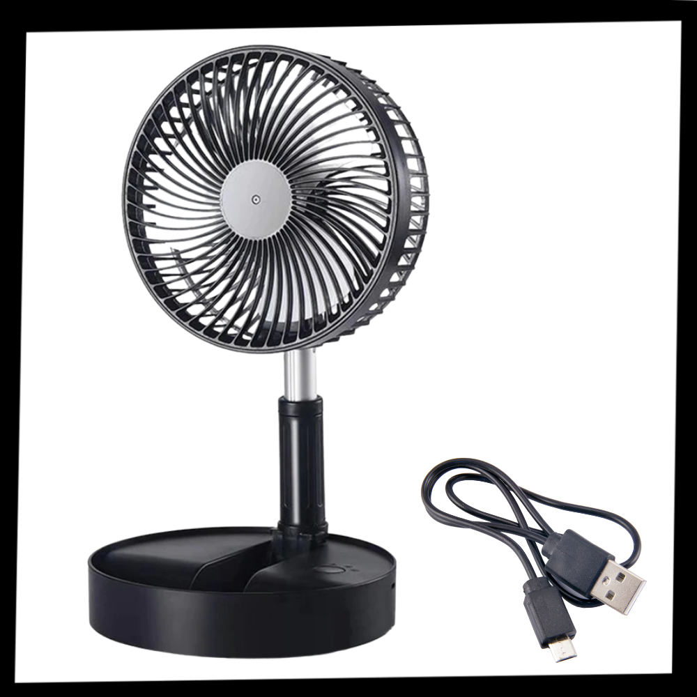 Ventilador USB plegable y portátil - Ozerty