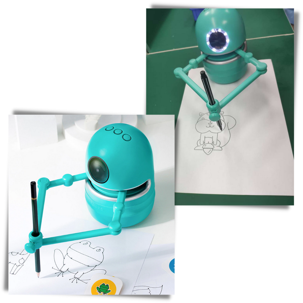 Robot de dibujo para niños  - Ozerty