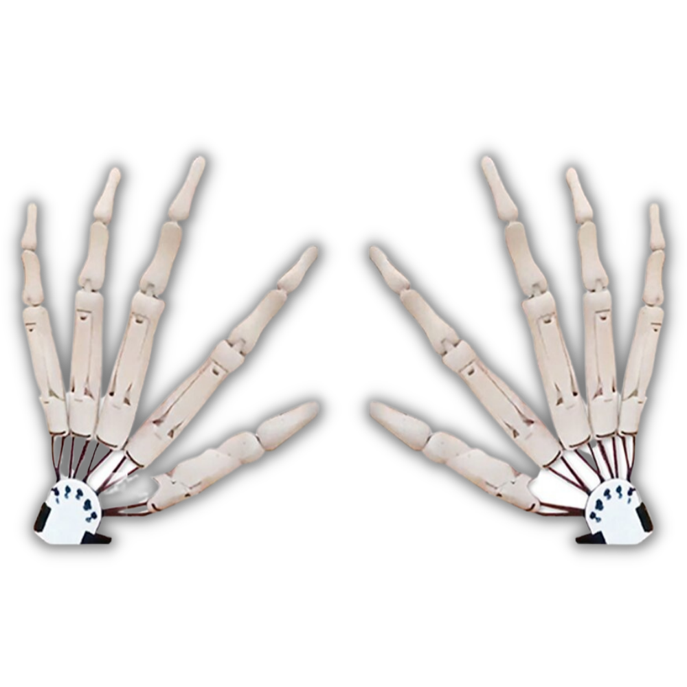 Guante falso de manos de esqueleto - Ozerty