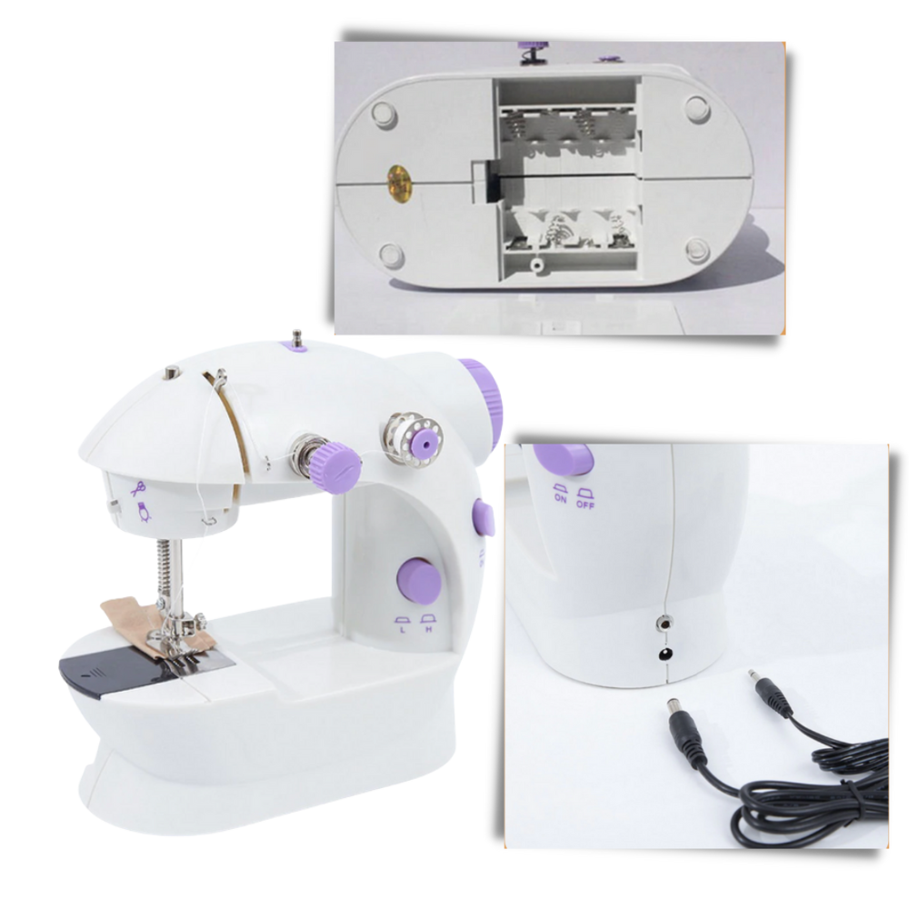 Máquina de coser eléctrica portátil - Ozerty