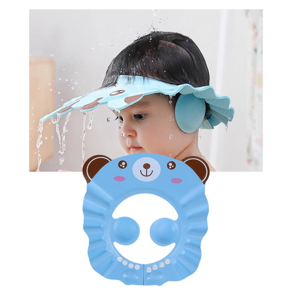 Gorro de ducha y protectores auditivos para niños - Ozerty