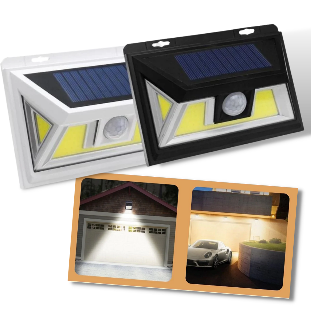 LED alimentado por energía solar con sensor de movimiento - Ozerty