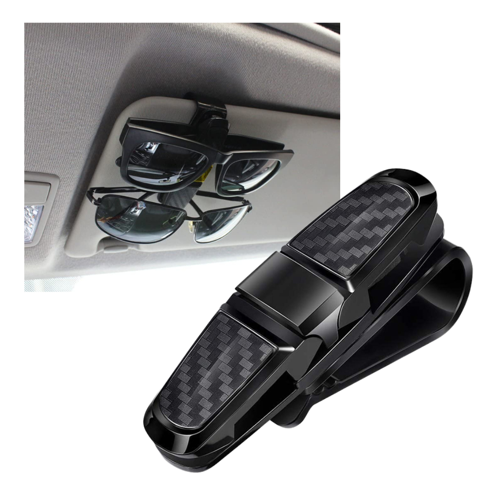 Soporte de gafas de sol para visera de coche - Ozerty