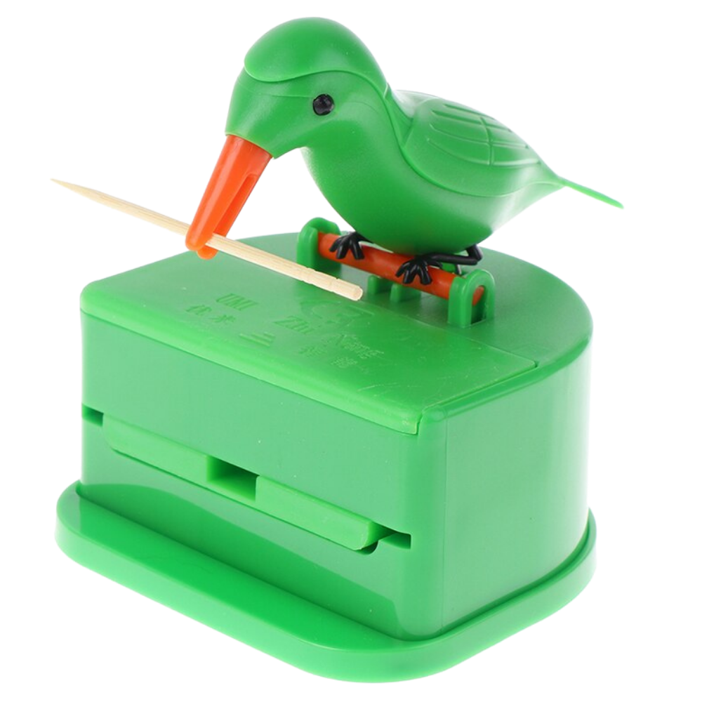 Caja dispensadora de palillos para pájaros