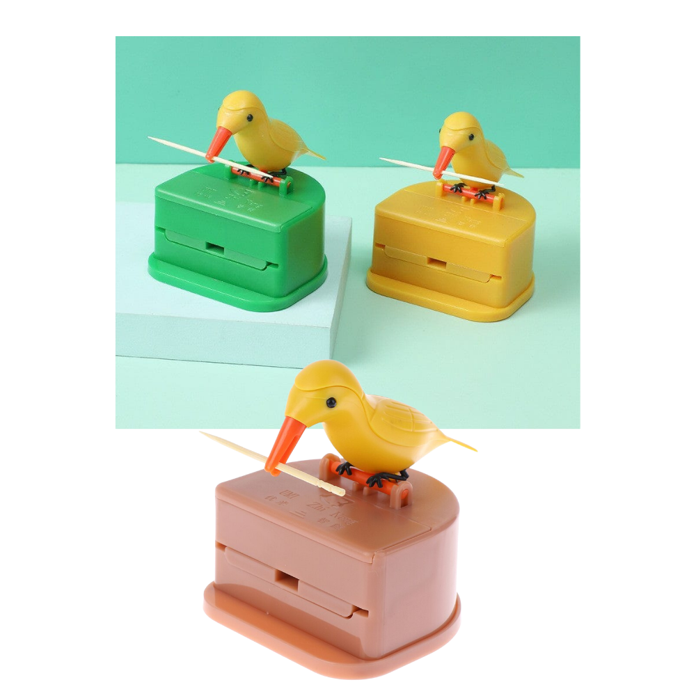 Caja dispensadora de palillos para pájaros - Ozerty