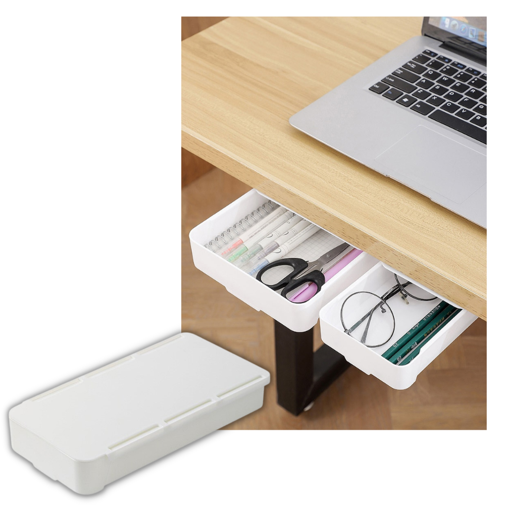 Organizador invisible para cajones de escritorio - Ozerty