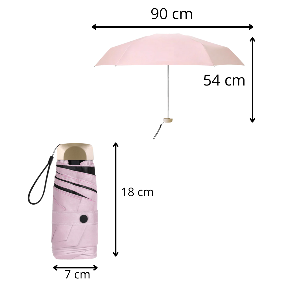 Paraguas de bolsillo con protección UV - Ozerty