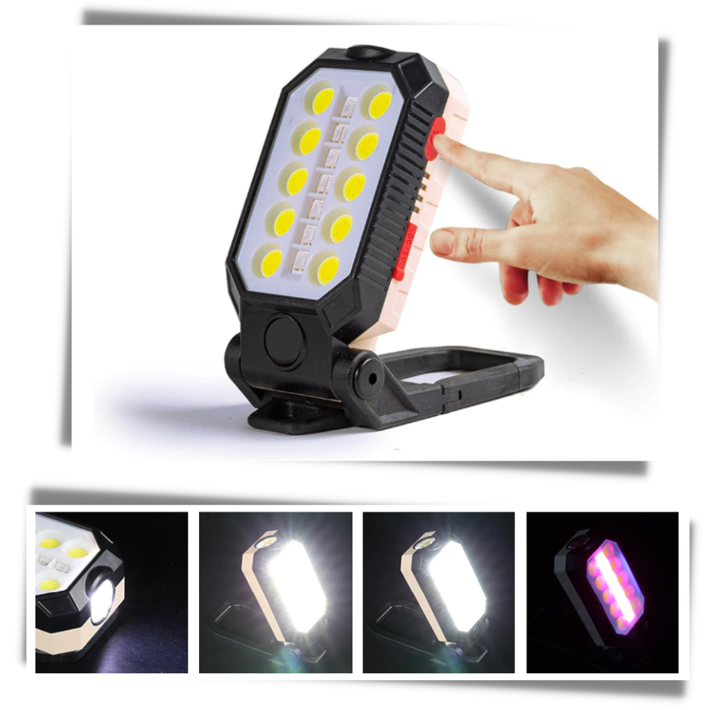 Linterna LED impermeable ajustable - Ozerty
