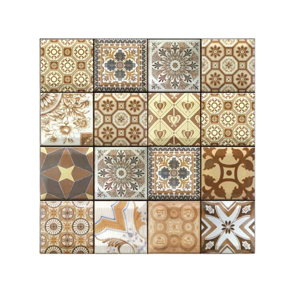 Azulejos de espuma de pared 3D adhesivos