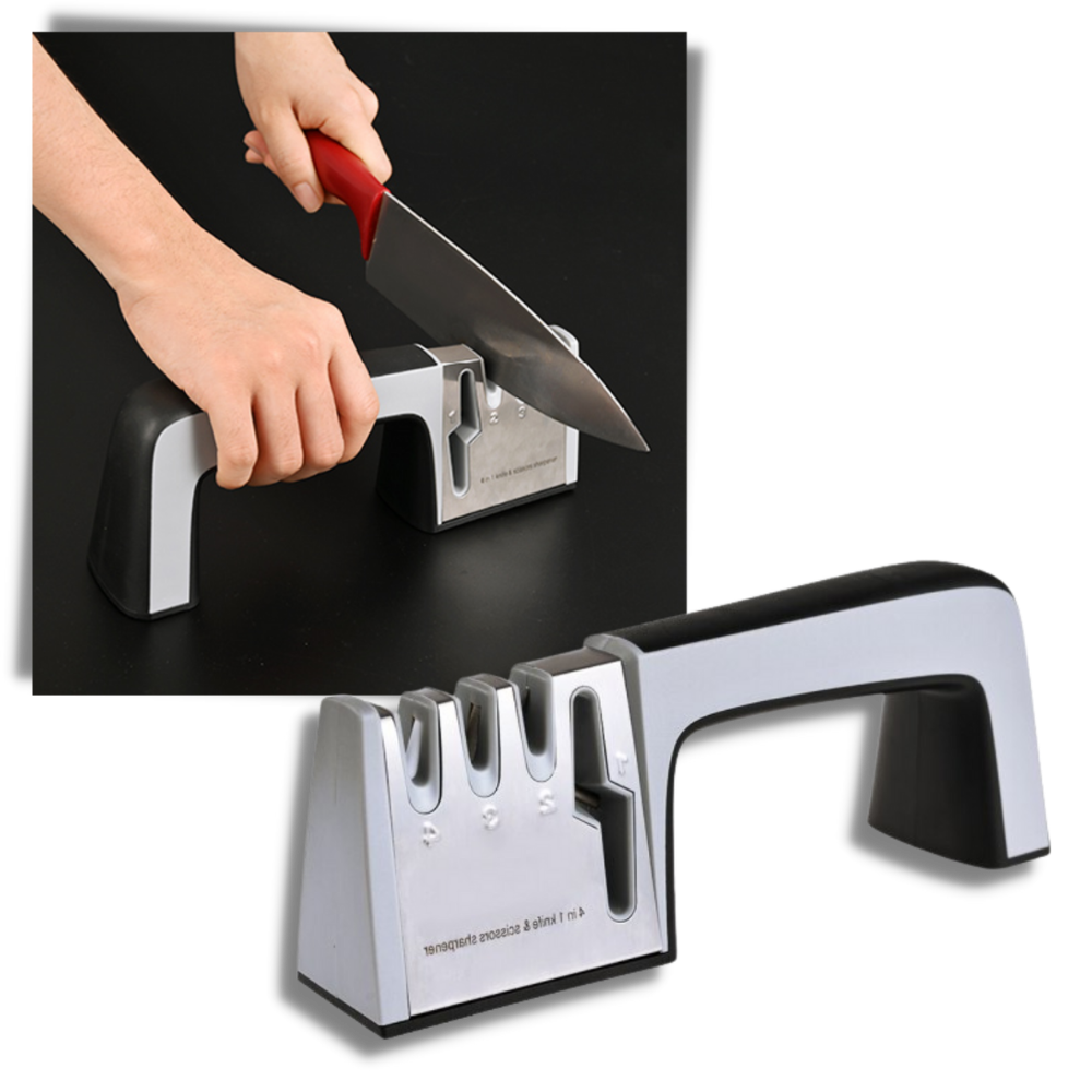 Afilador de cuchillos de cocina eficiente - Ozerty