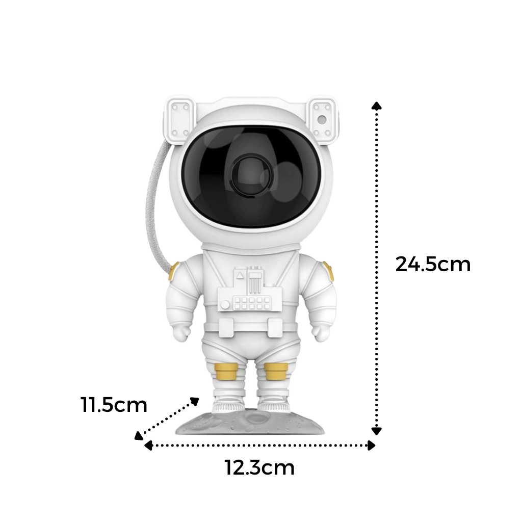 Lámpara de noche con proyector de astronautas - Ozerty