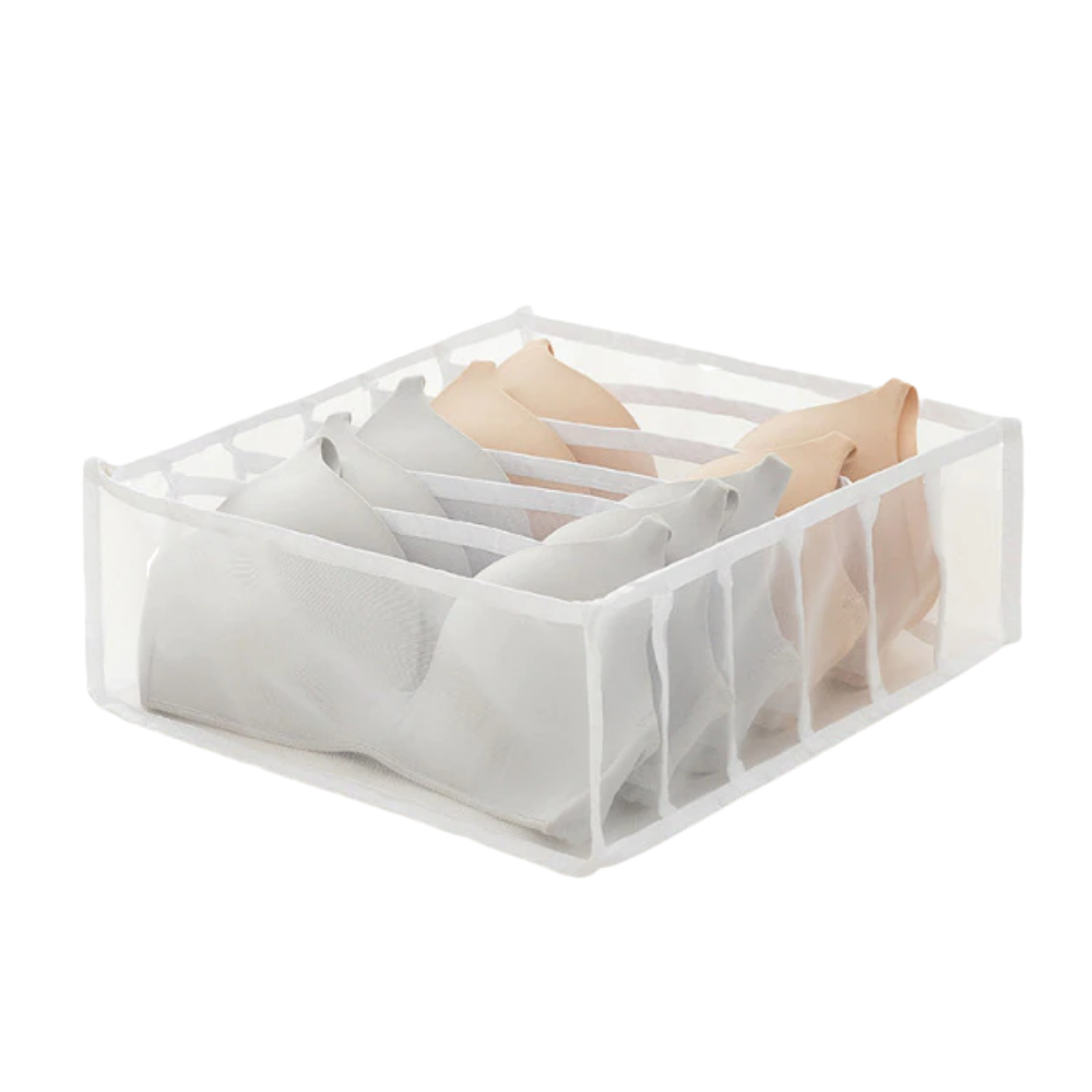 Organizador de ropa de malla para armarios