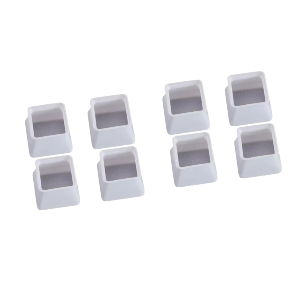 Paquete de 8 fundas protectoras de silicona para muebles