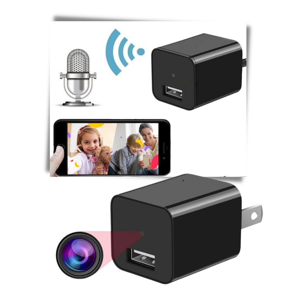 Cámara de vigilancia hd discreta con micrófono - Ozerty