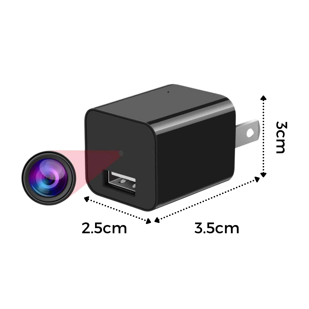 Cámara de vigilancia hd discreta con micrófono - Ozerty