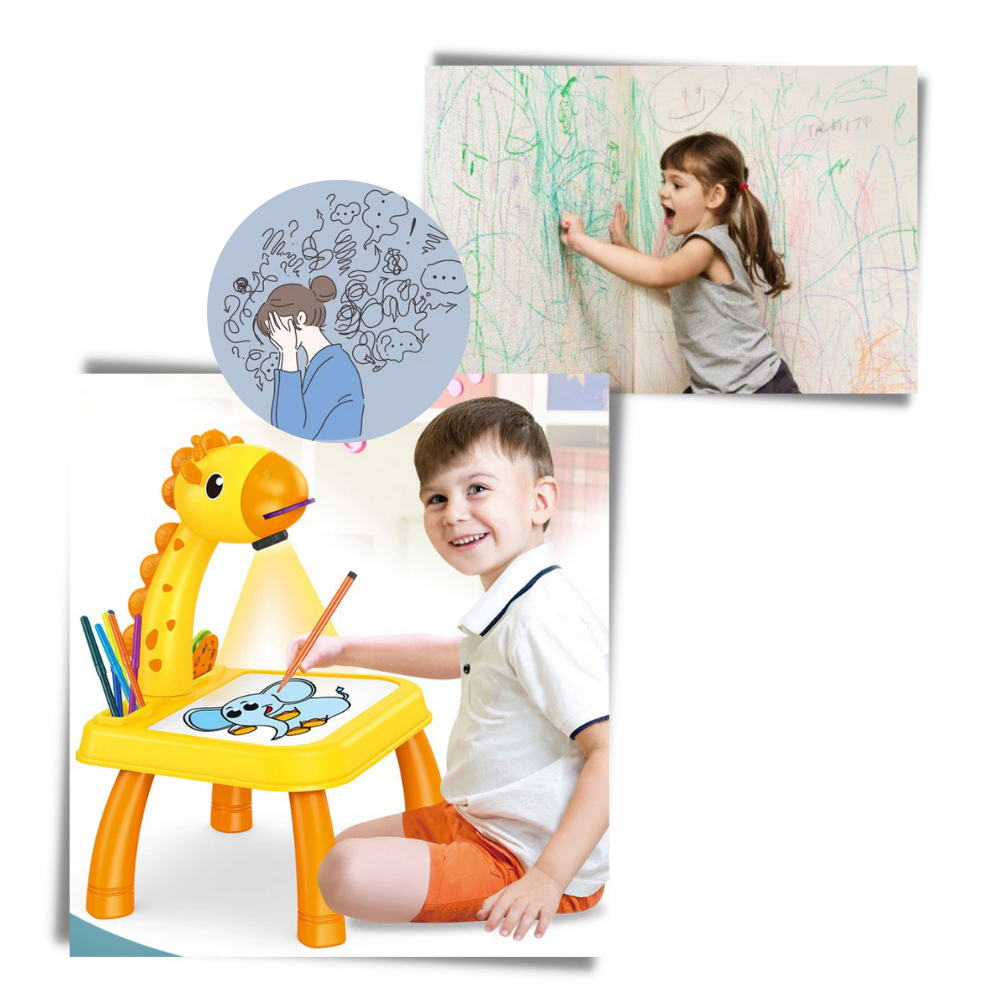 Tablero de dibujo de proyección para niños - Ozerty