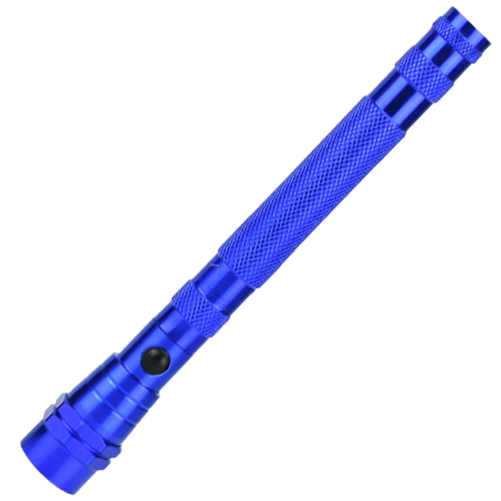 Linterna LED magnética telescópica