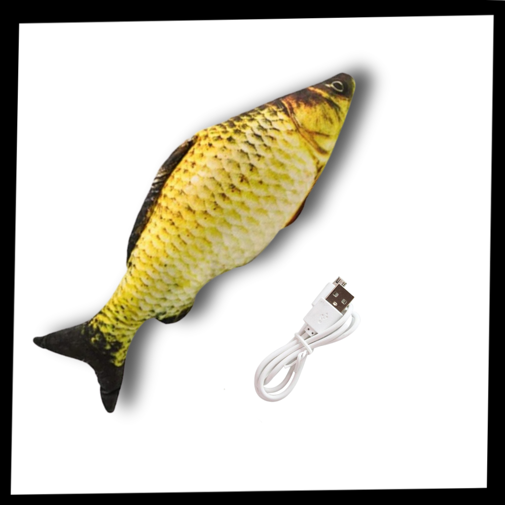 Juguete para gatos Flopping Fish - Ozerty