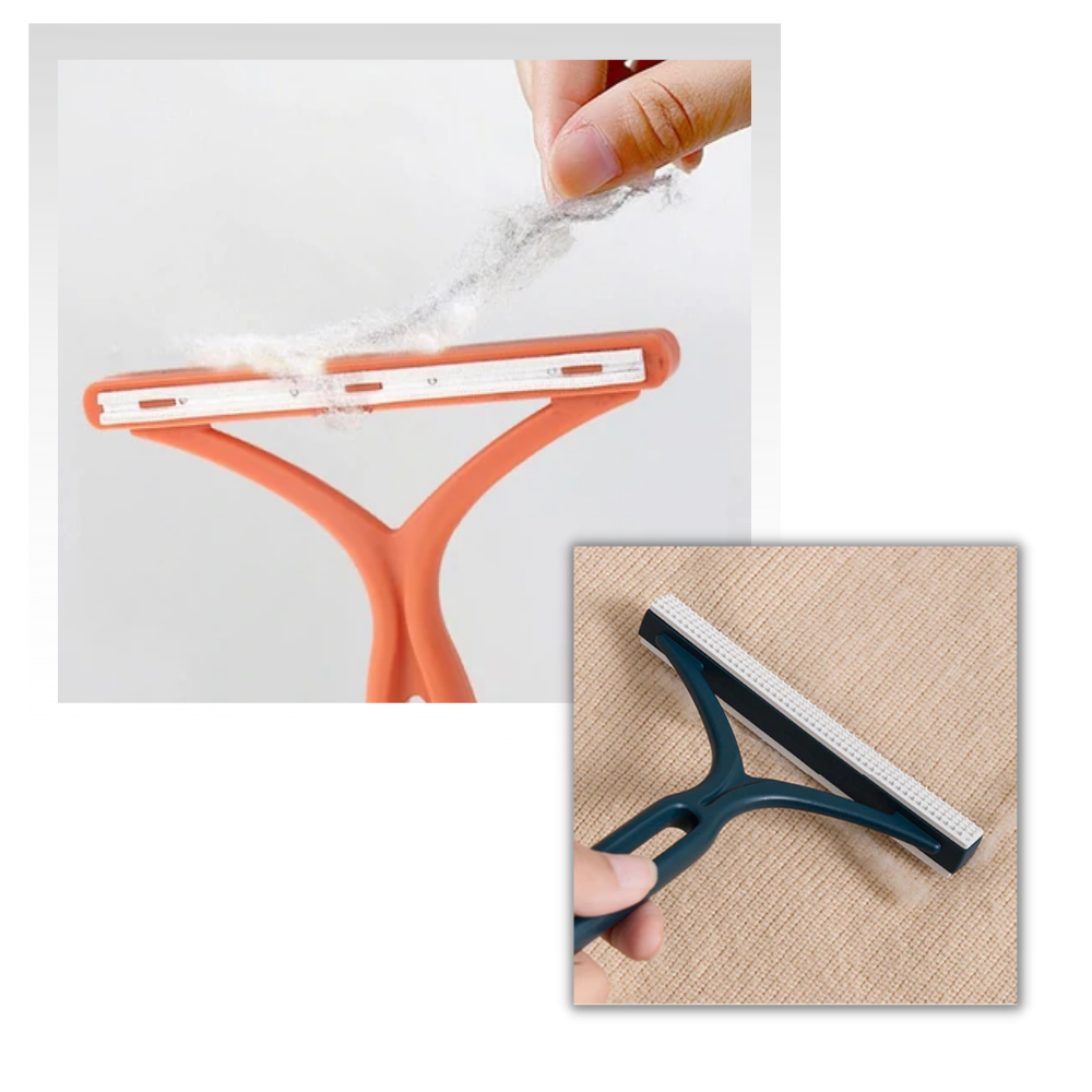 2 Piezas de depiladora manual de doble cara para la ropa - Ozerty
