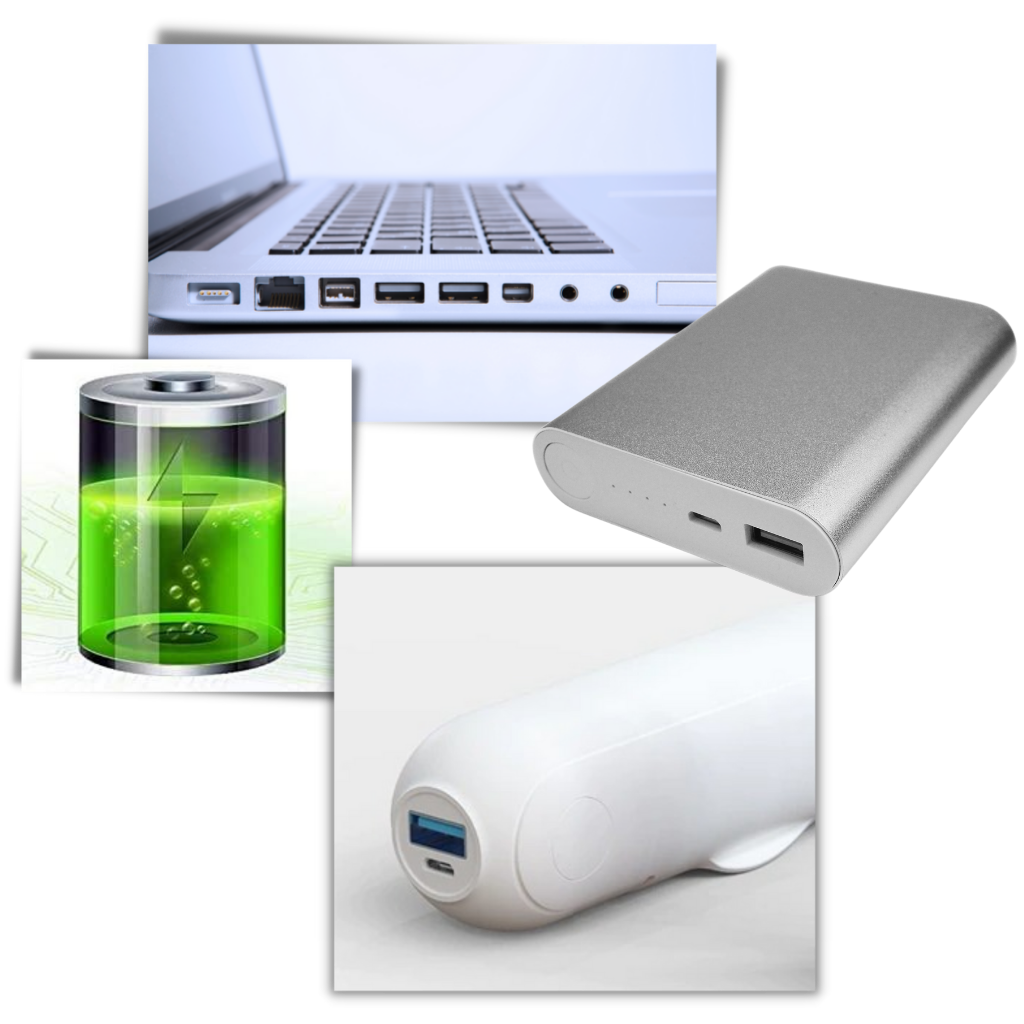 Miniventilador de mano con USB - Ozerty