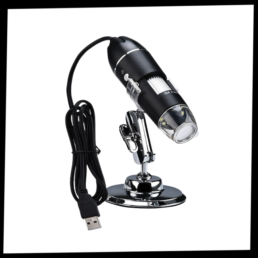 Microscopio digital USB con LED - Ozerty