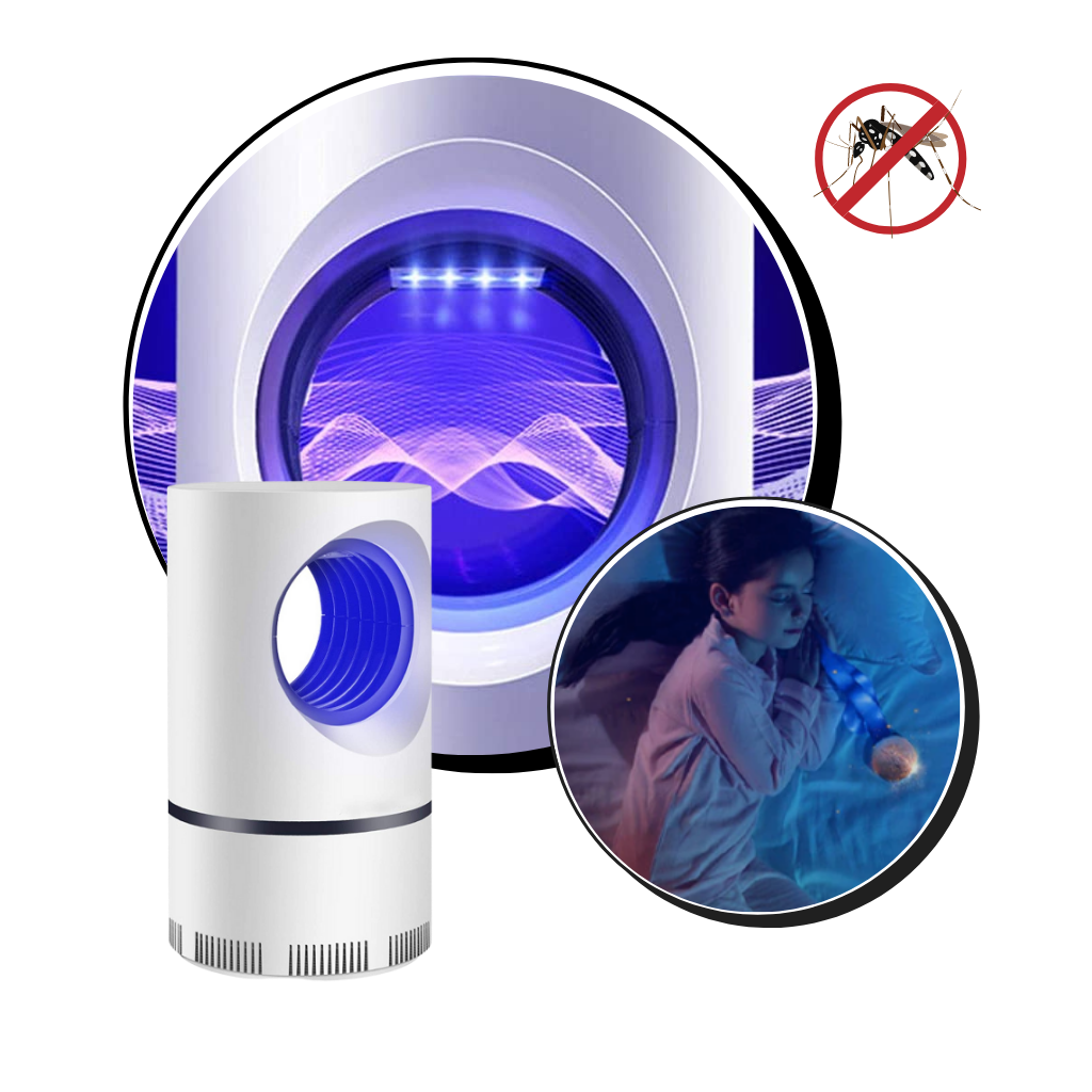 Trampa De Insectos Con Luz UV Lámpara Antimosquitos Eléctrica Portátil USB, Silenciosa, Con Luz UV Y Succión Turbo, Para Interior Y Exterior (Cobertura 20-50 M²)