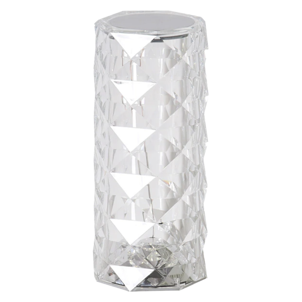 Lámpara de mesa de cristal de lujo