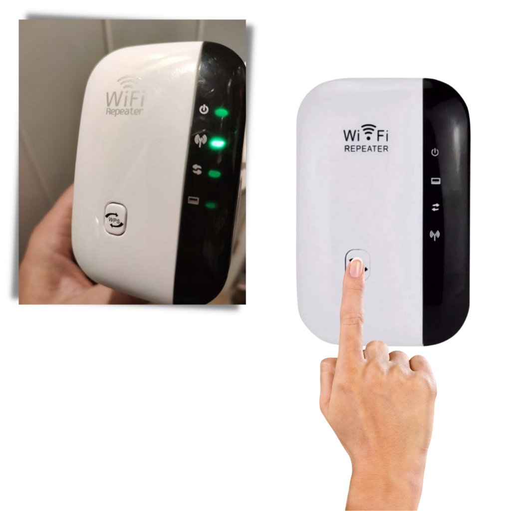 Amplificador y potenciador de señal WiFi a distancia - Ozerty