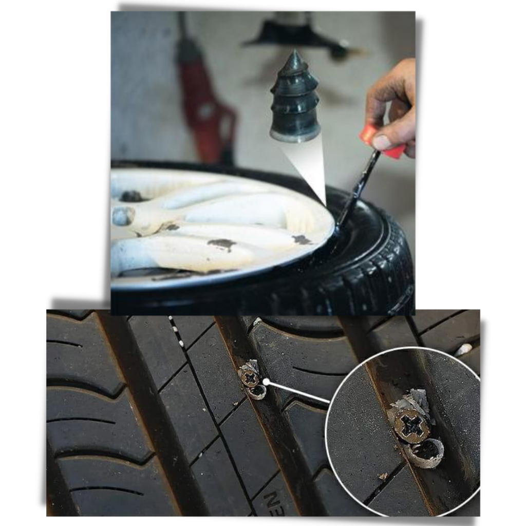Clavos para la reparación de neumáticos - Ozerty