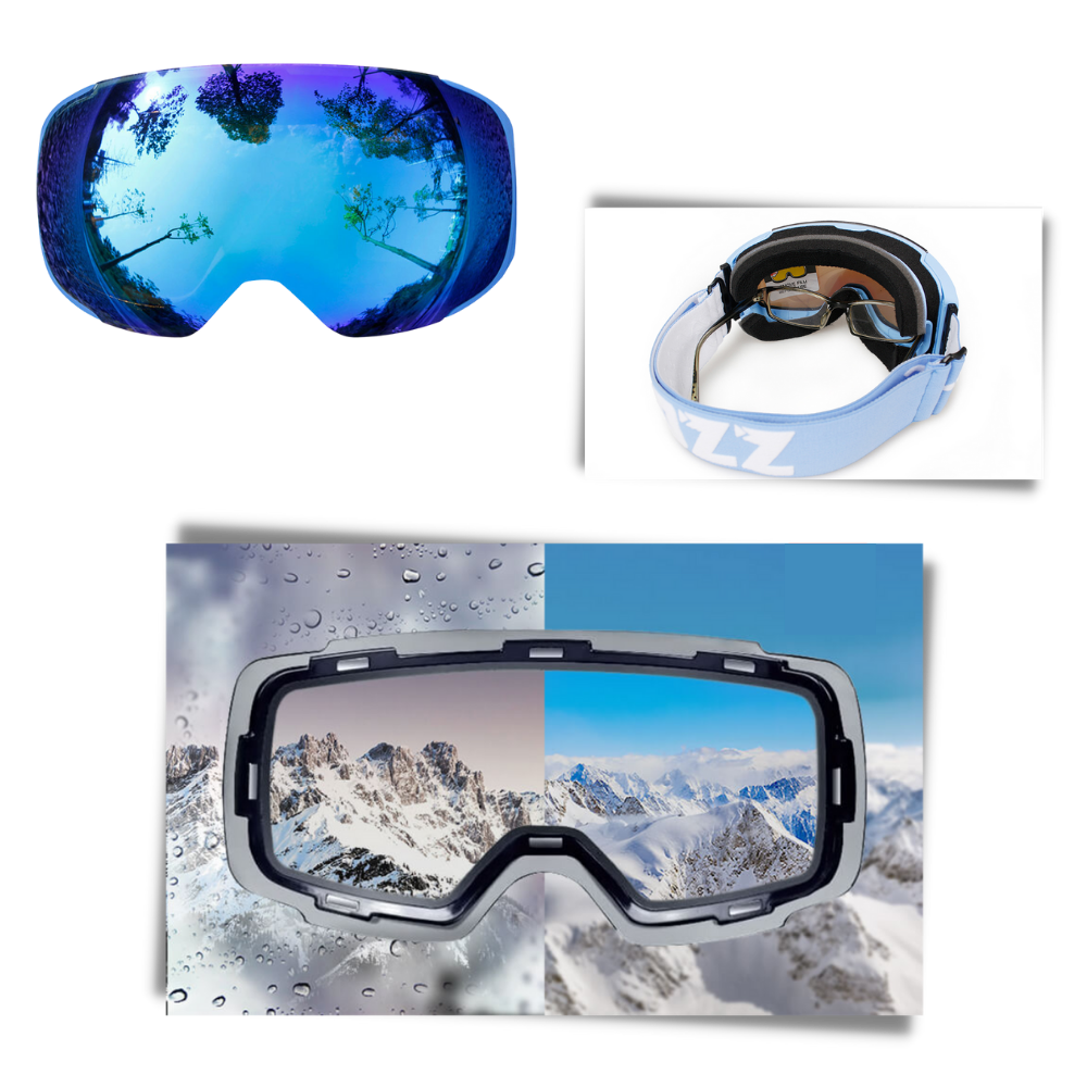 Gafas de nieve con paquete de lentes - Ozerty