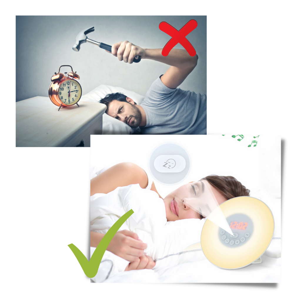 Reloj despertador del amanecer - Ozerty