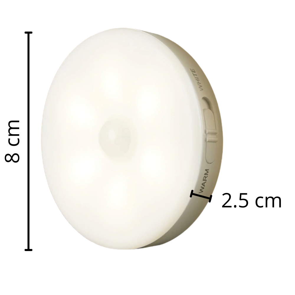 Luz LED con sensor de movimiento - Ozerty