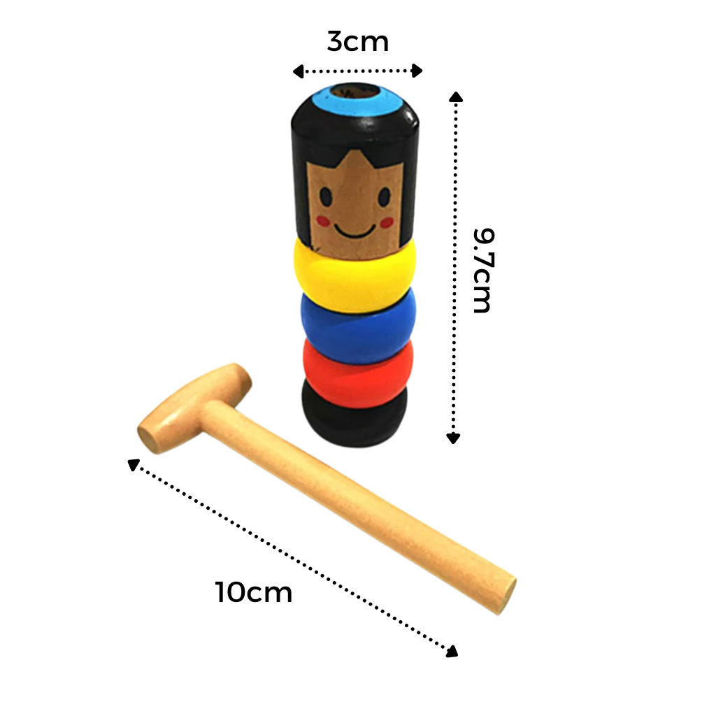 Juguete mágico de madera irrompible - Ozerty