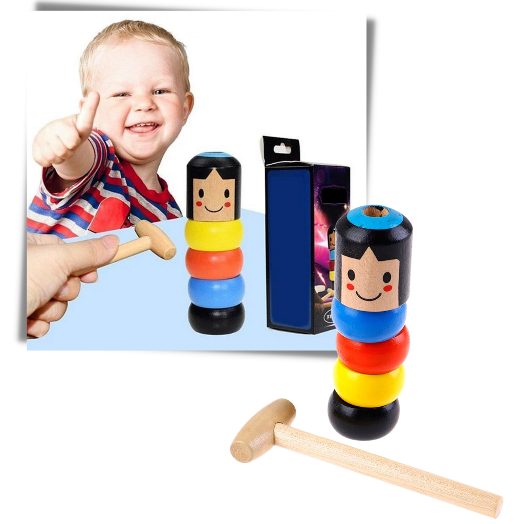 Juguete mágico de madera irrompible - Ozerty