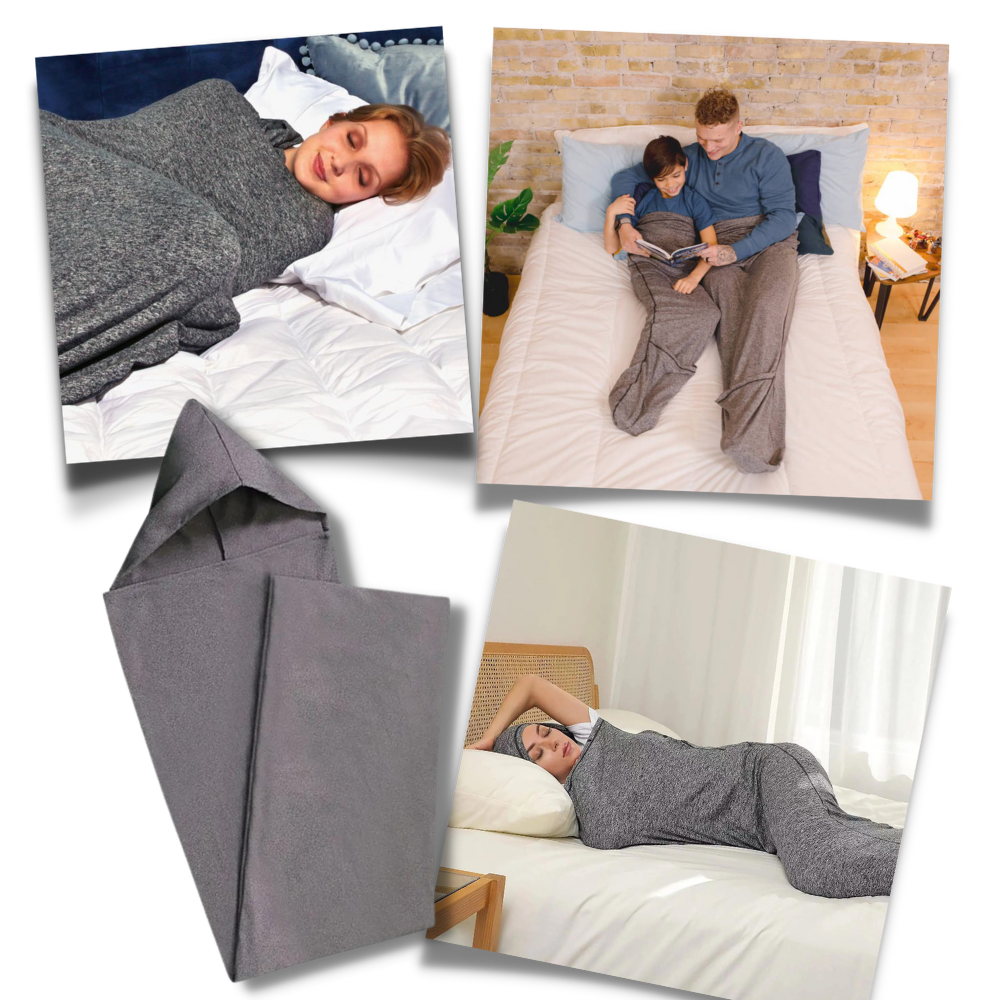 Manta portátil con capucha - Sleep Pod

 - Ozerty