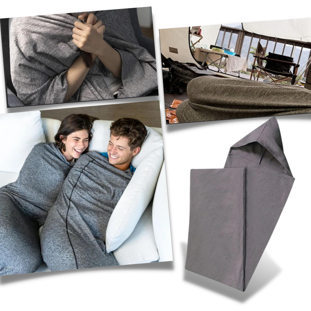 Manta portátil con capucha - Sleep Pod

 - Ozerty